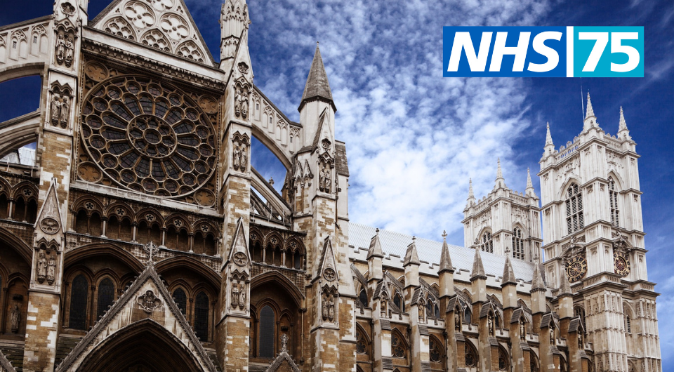 A photo of Westminster Abbey