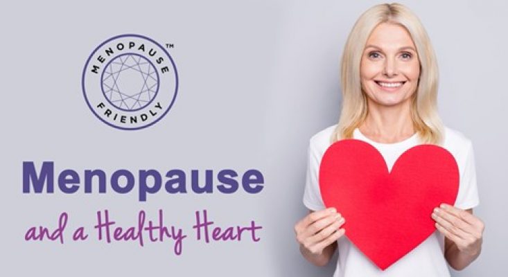 Women holding heart to symbolise Menopause Awareness Month with focus on Healthy Heart