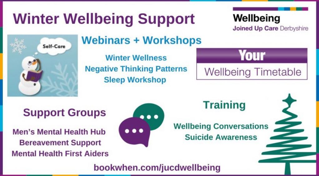 Poster detailing support services