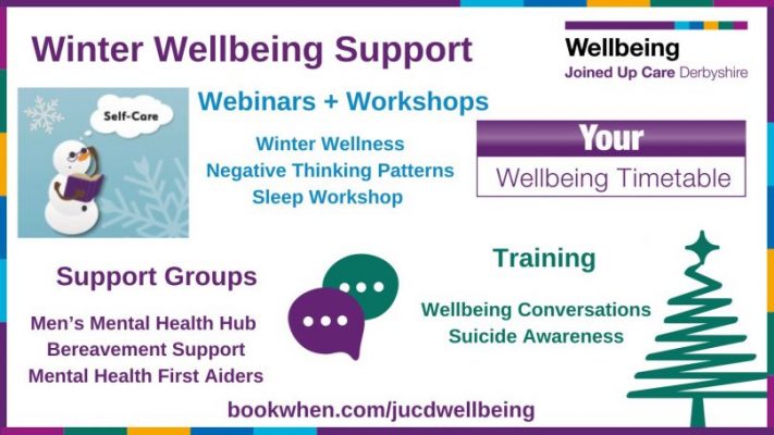 Poster detailing support services