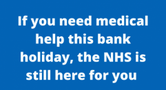 Bank holiday NHS