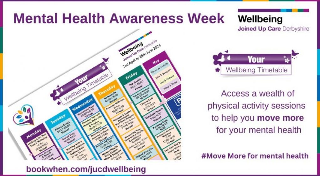 Header image for Mental Health Awareness Week