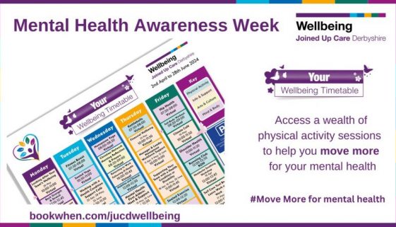 Header image for Mental Health Awareness Week